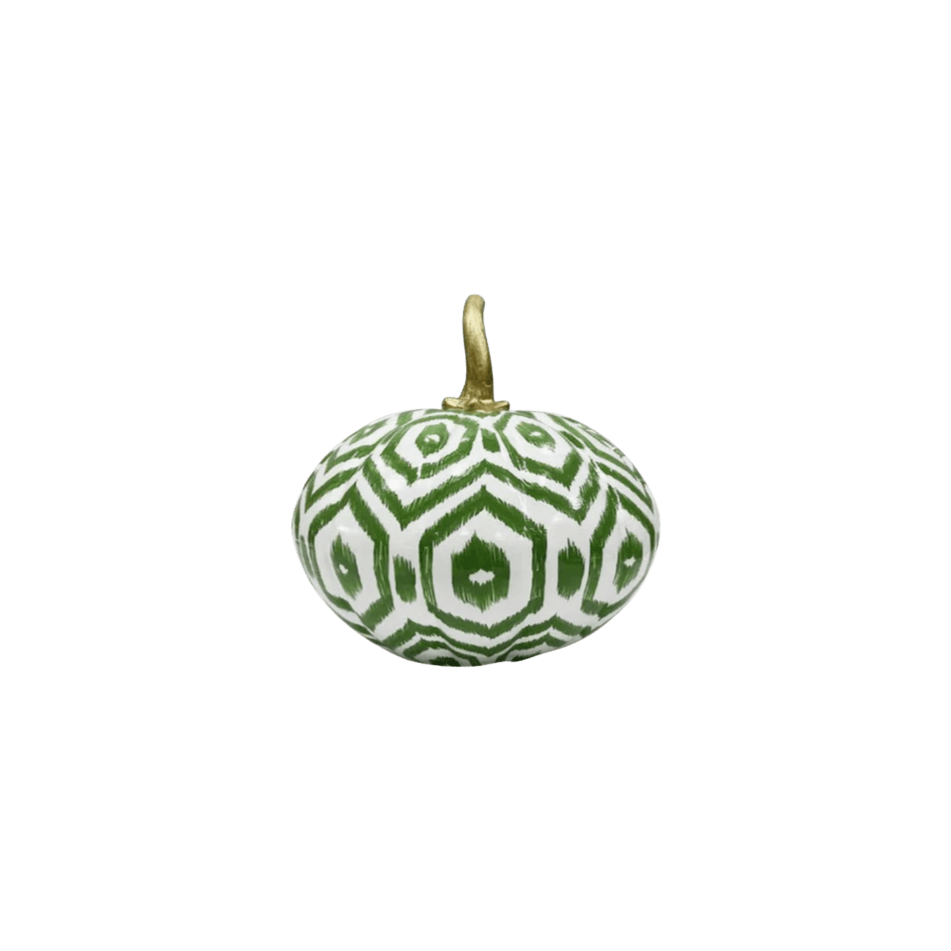Green Geometric Pumpkin - Hosted by Kelly Gaudreau