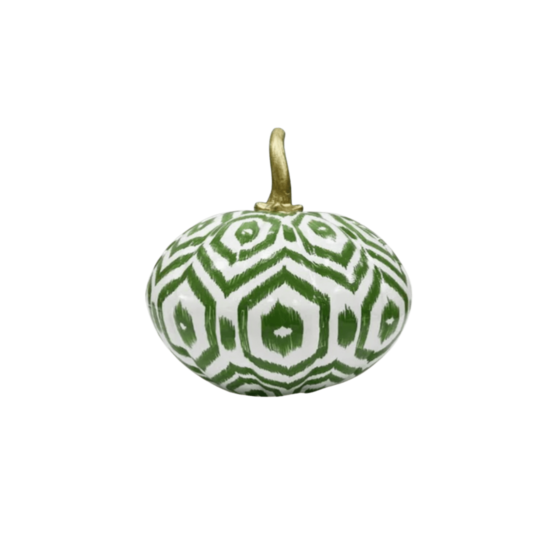 Green Geometric Pumpkin - Hosted by Kelly Gaudreau