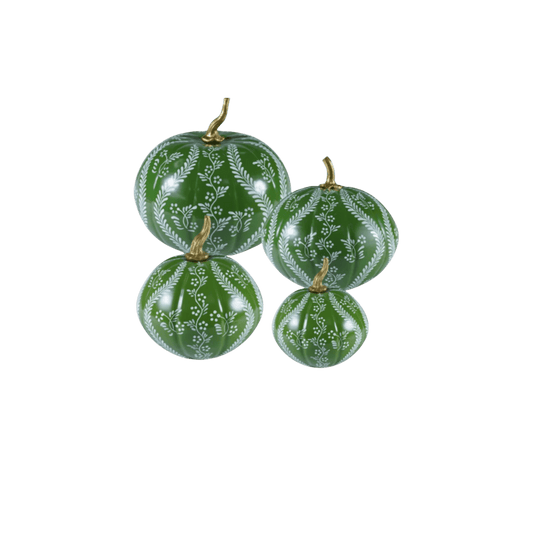 Green Pumpkin with White Trellis - Hosted by Kelly Gaudreau