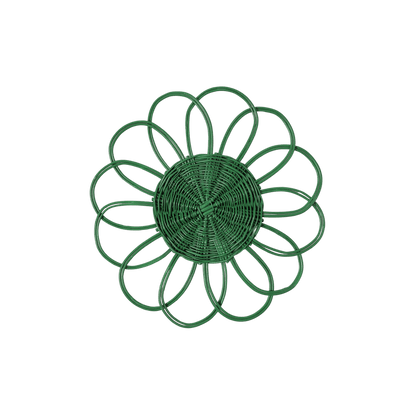 Green Wicker Placemat Set of 4 - Hosted by Kelly Gaudreau