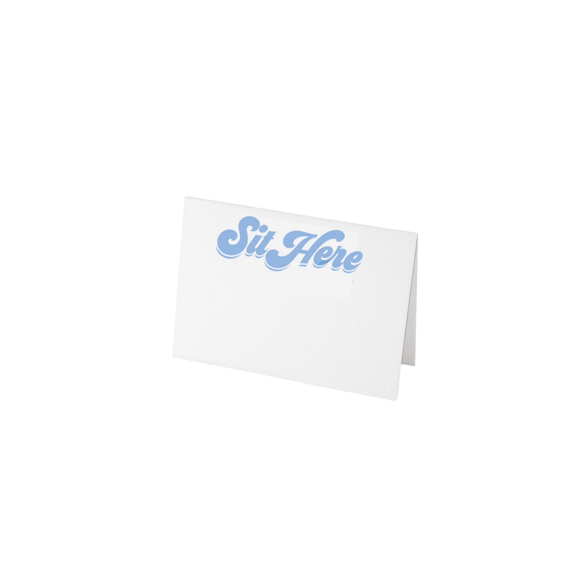 Groovy Sit Here Place Cards - Set of 14 - Hosted by Kelly Gaudreau