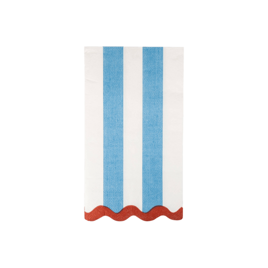 Hamptons Stripes Dinner Napkins - Pack of 24 - Hosted by Kelly Gaudreau