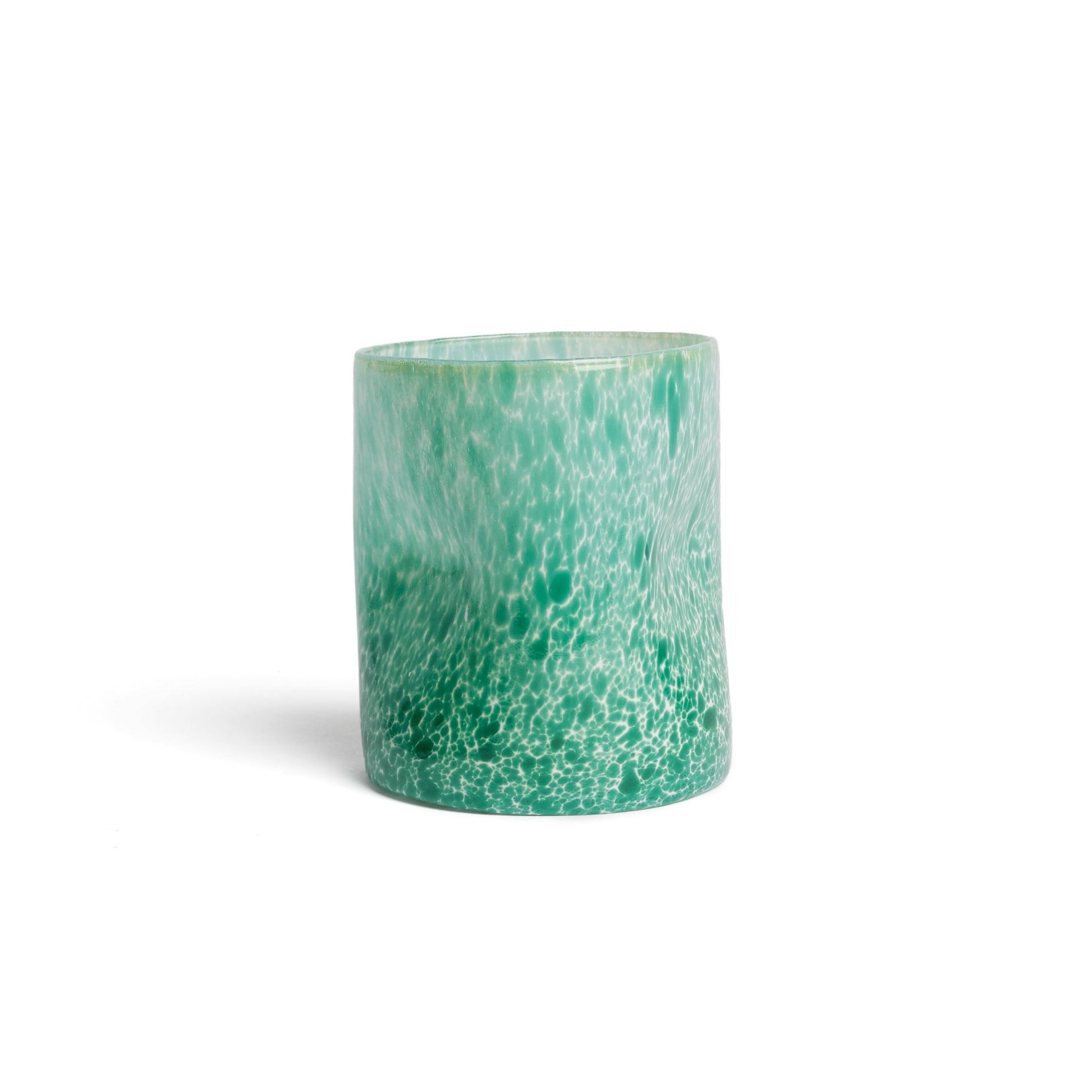 Handblown Glass in Turquoise Set of 2 - Hosted by Kelly Gaudreau