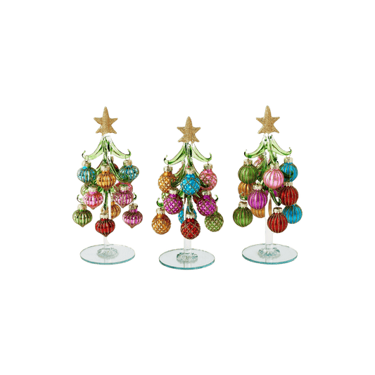 Handmade Assorted Glass Trees with Balls - Hosted by Kelly Gaudreau
