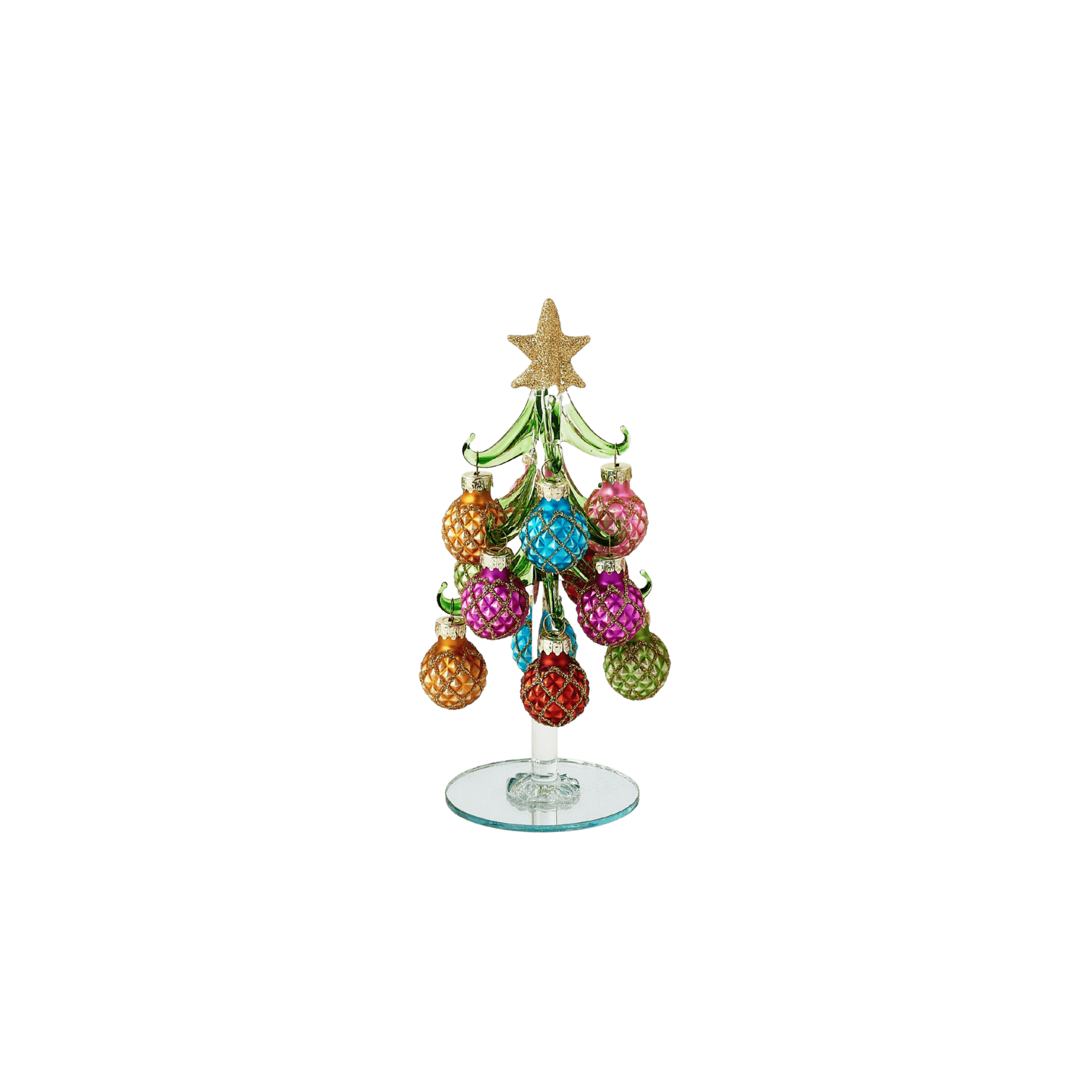 Handmade Glass Tree with Balls - Hosted by Kelly Gaudreau