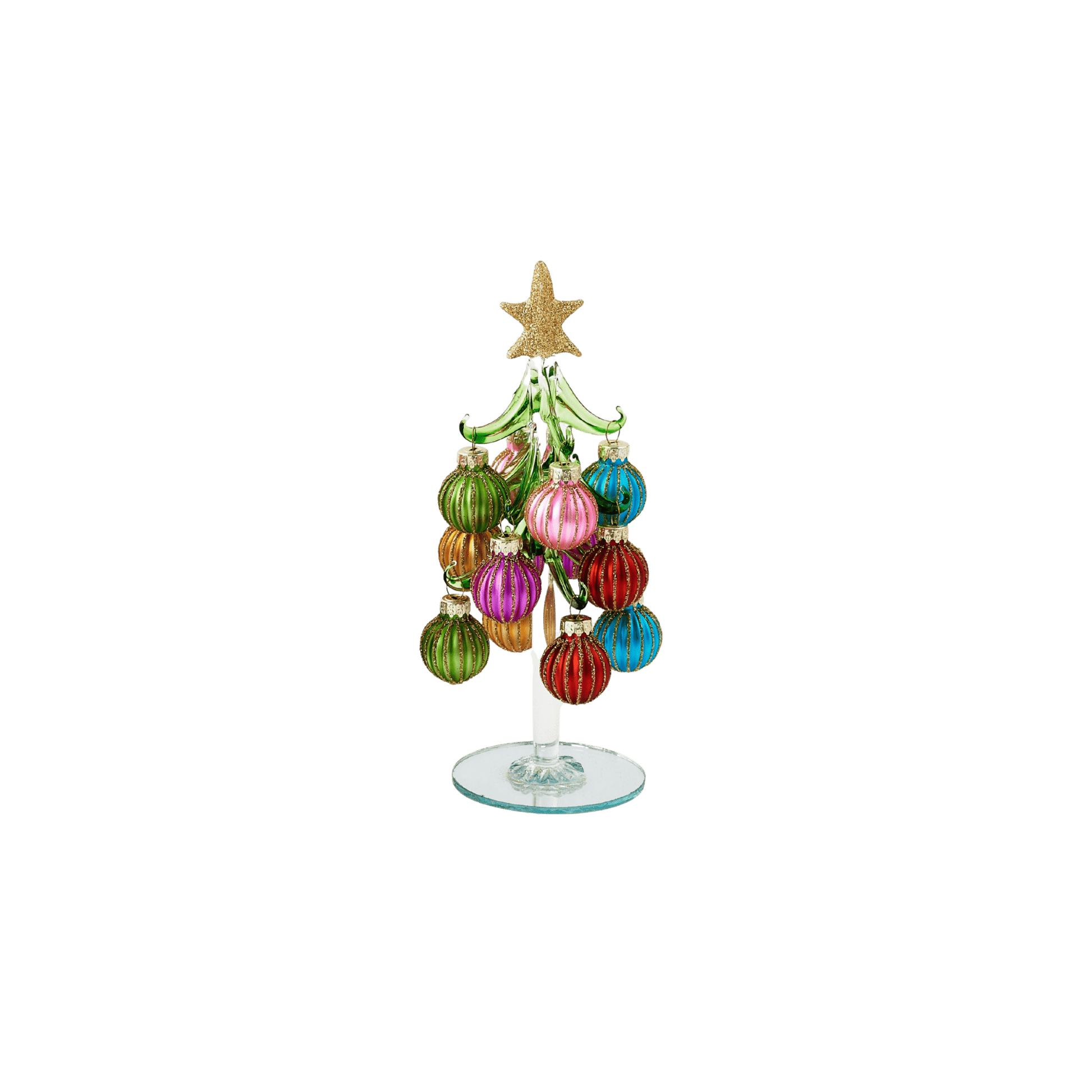 Handmade Glass Tree with Balls - Hosted by Kelly Gaudreau