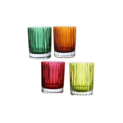 Harmonie Tumblers Colors of Joy Intense - Set of 4 - Hosted by Kelly Gaudreau