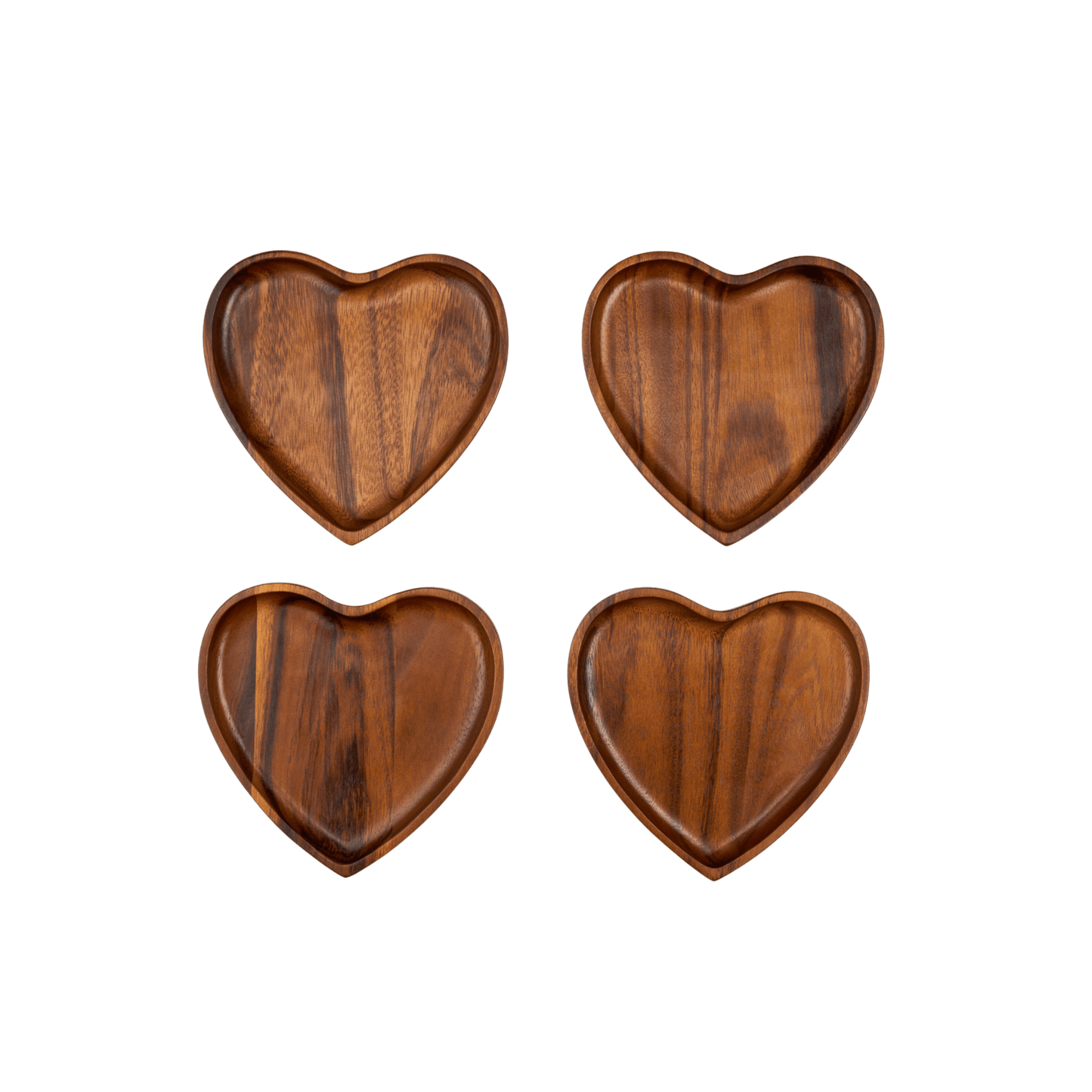 Heart Appetizer Plates - Set of 4 - Hosted by Kelly Gaudreau