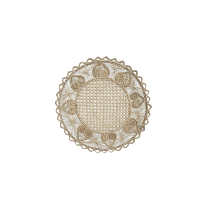 Heart Ruffle Placemat - Hosted by Kelly Gaudreau