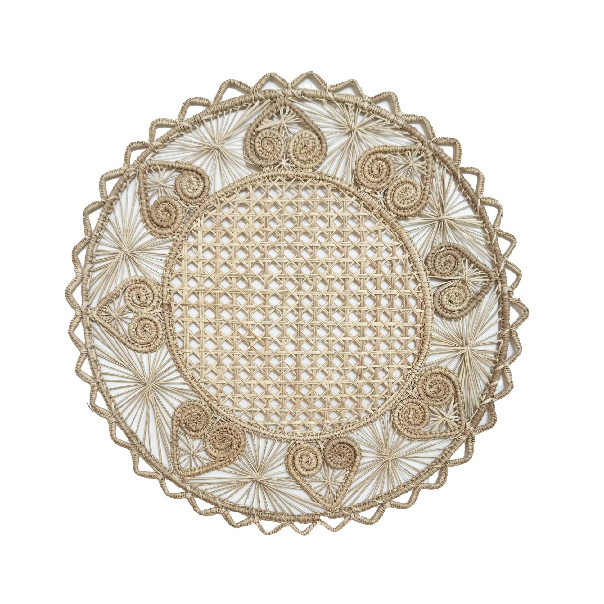 Heart Ruffle Placemat - Hosted by Kelly Gaudreau