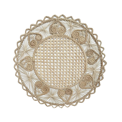 Heart Ruffle Placemat - Hosted by Kelly Gaudreau