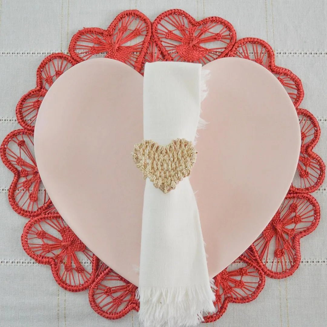 Heart Woven Napkin Ring - Hosted by Kelly Gaudreau