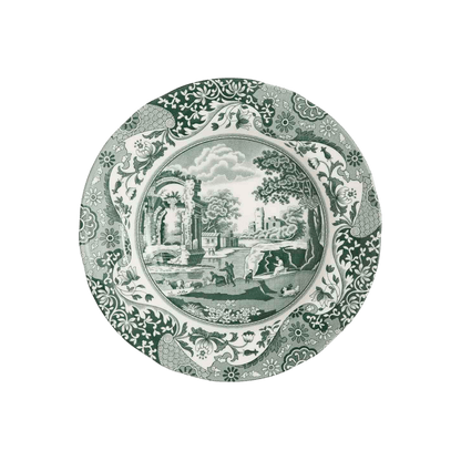 Heritage Green Italian Dinner Plates - Set of 4 - Hosted by Kelly Gaudreau
