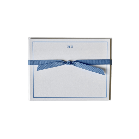 Hi Note Card - Hosted by Kelly Gaudreau