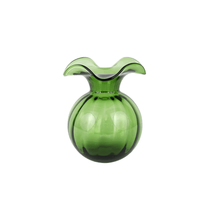 Hibiscus Glass Medium Fluted Vase - Hosted by Kelly Gaudreau