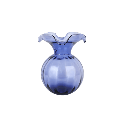 Hibiscus Glass Medium Fluted Vase - Hosted by Kelly Gaudreau