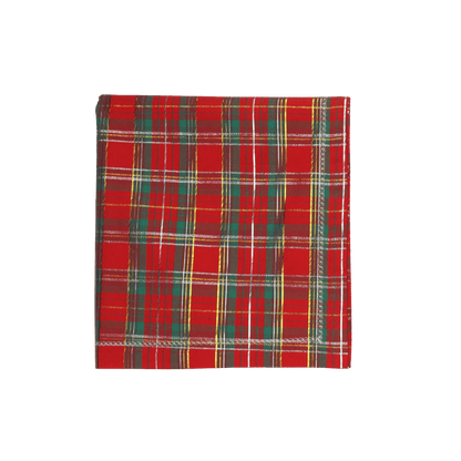 Holiday Threads Tablecloth in Red, Green & Gold - Hosted by Kelly Gaudreau