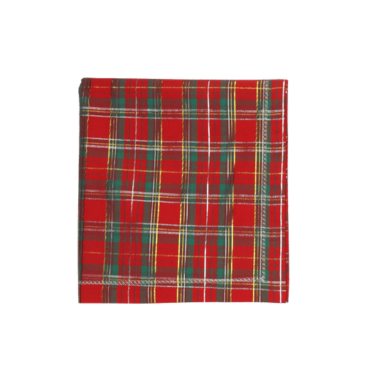 Holiday Threads Tablecloth in Red, Green & Gold - Hosted by Kelly Gaudreau