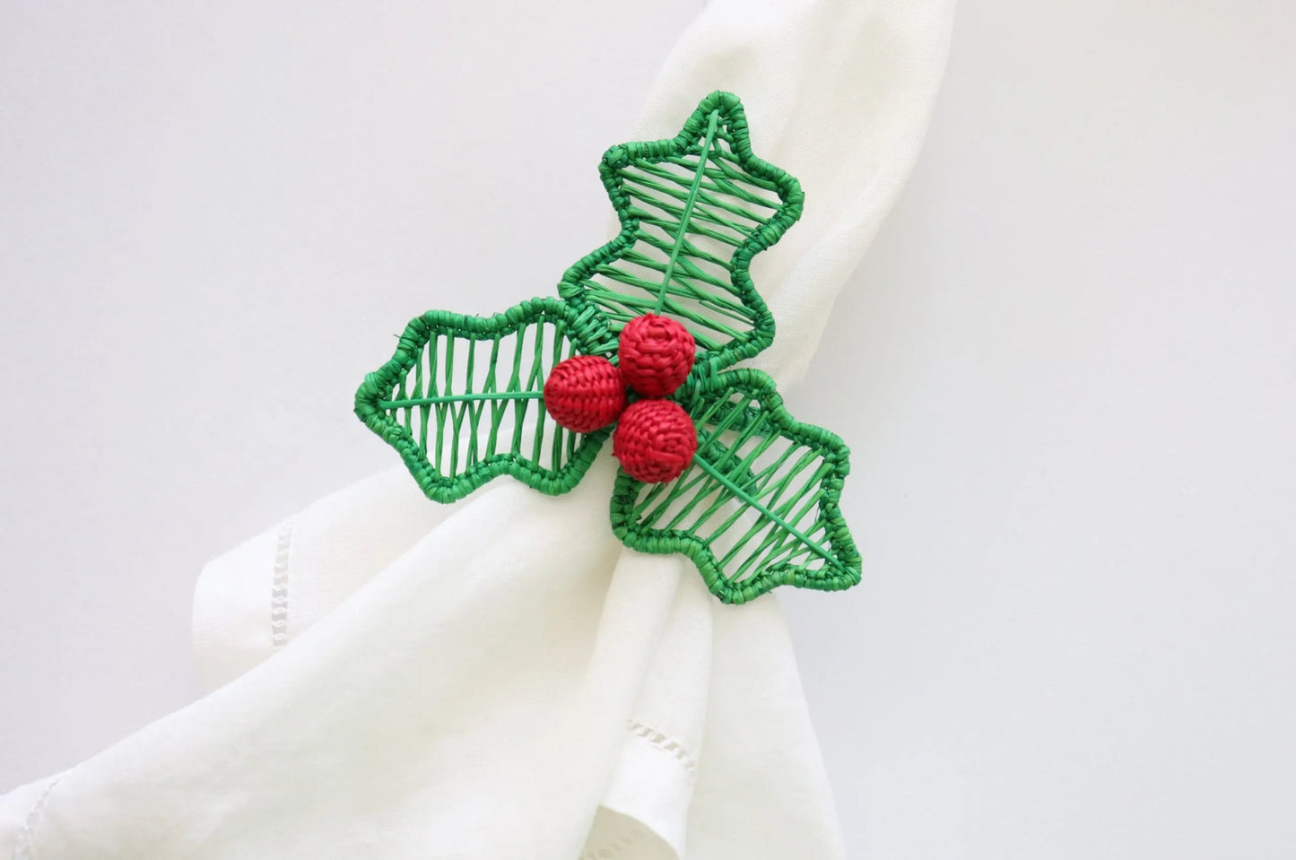 Holly Berry Napkin Ring - Hosted by Kelly Gaudreau