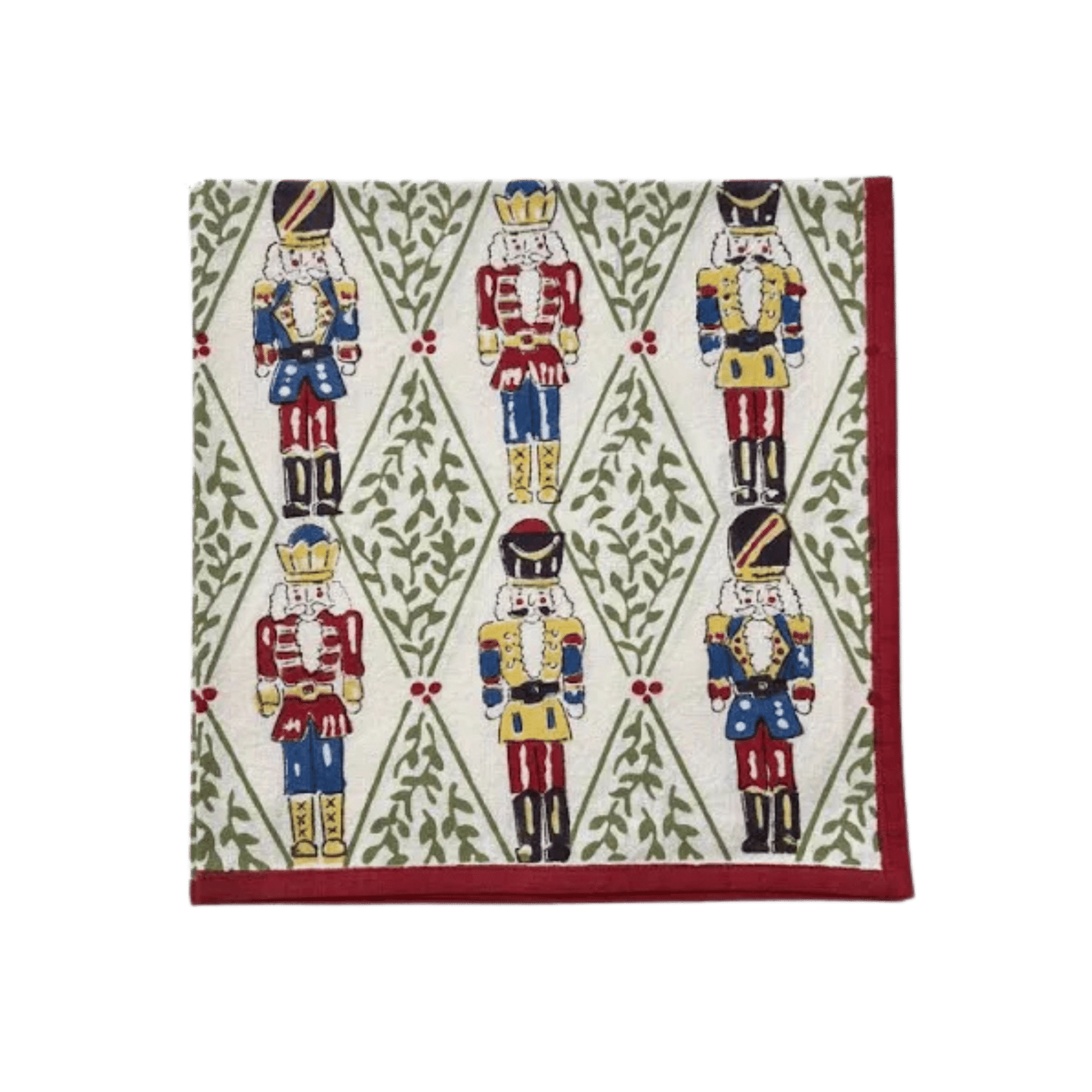 Holly Berry Nutcracker Tablecloth - Hosted by Kelly Gaudreau