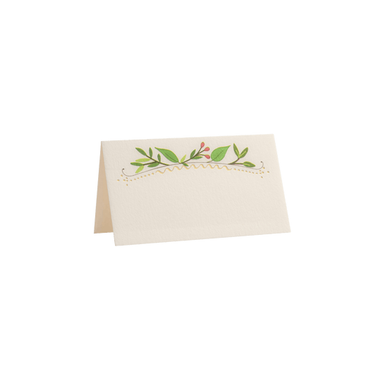 Holly Berry Place Cards - Hosted by Kelly Gaudreau