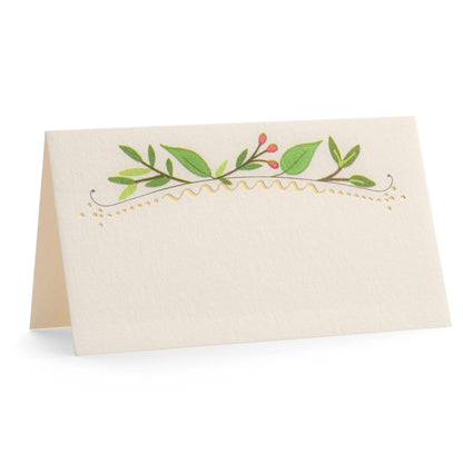 Holly Berry Place Cards - Hosted by Kelly Gaudreau