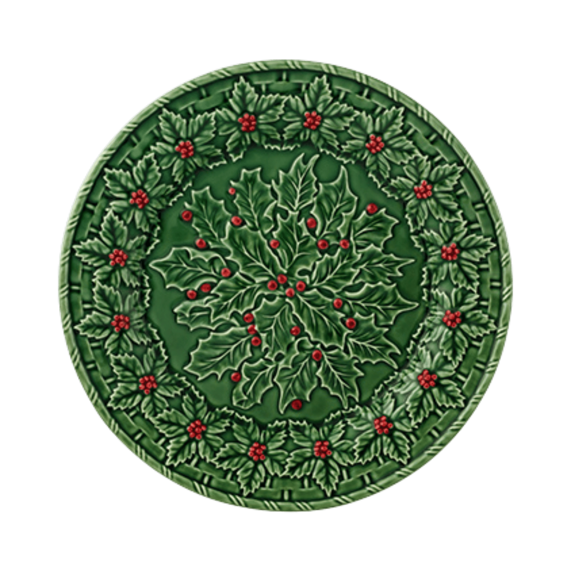 Holly Charger Plate - Hosted by Kelly Gaudreau