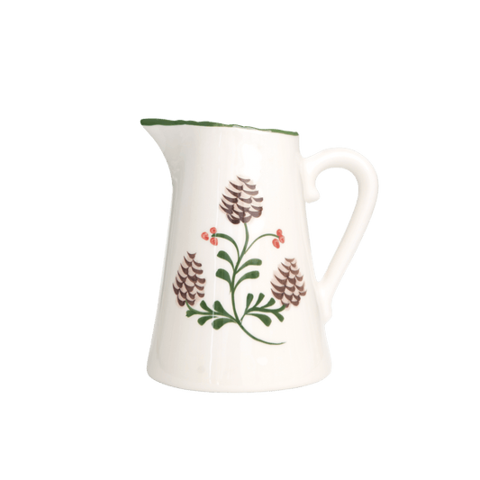 Holly & Pinecones Pitcher - Hosted by Kelly Gaudreau