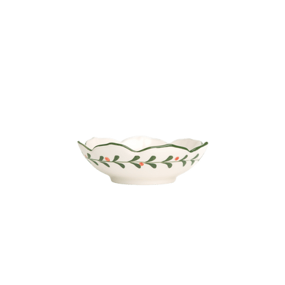 Holly & Pinecones Small Serving Bowls - Set of 4 - Hosted by Kelly Gaudreau
