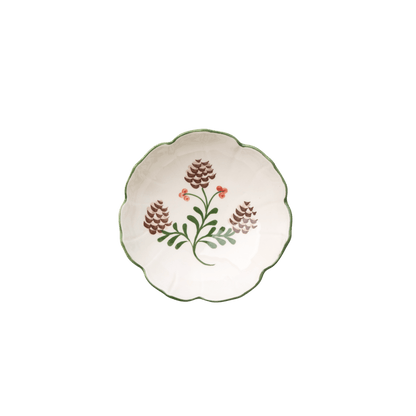 Holly & Pinecones Small Serving Bowls - Set of 4 - Hosted by Kelly Gaudreau
