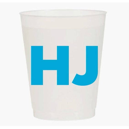 “I 💙 Mahj” Frost Flex Cups - Set of 10 - Hosted by Kelly Gaudreau