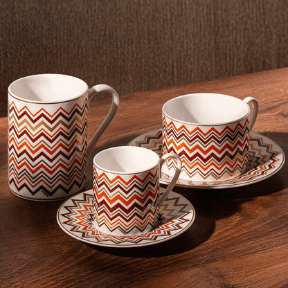 Iconic Set of 2 Tea Cups and Saucers Box Set - Hosted by Kelly Gaudreau
