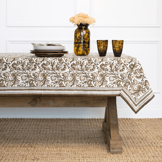 India Hicks Home Wildcard & Backgammon Tablecloth - Hosted by Kelly Gaudreau