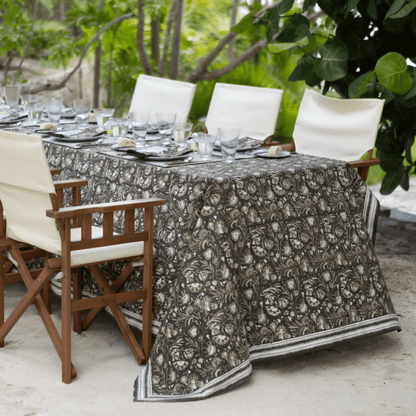 India Hicks Home Wildcard & Backgammon Tablecloth - Hosted by Kelly Gaudreau