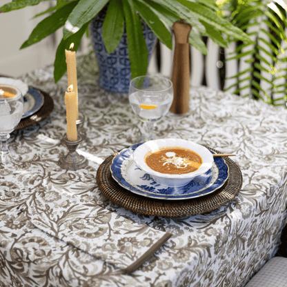 India Hicks Home Wildcard & Backgammon Tablecloth - Hosted by Kelly Gaudreau