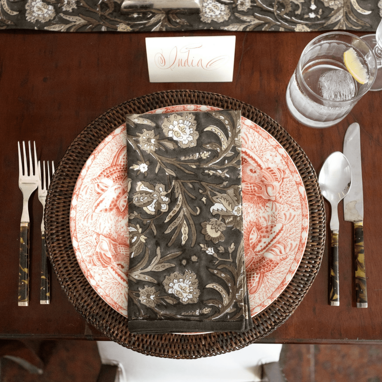 India Hicks Home Wildcard Napkins - Set of 4 - Hosted by Kelly Gaudreau