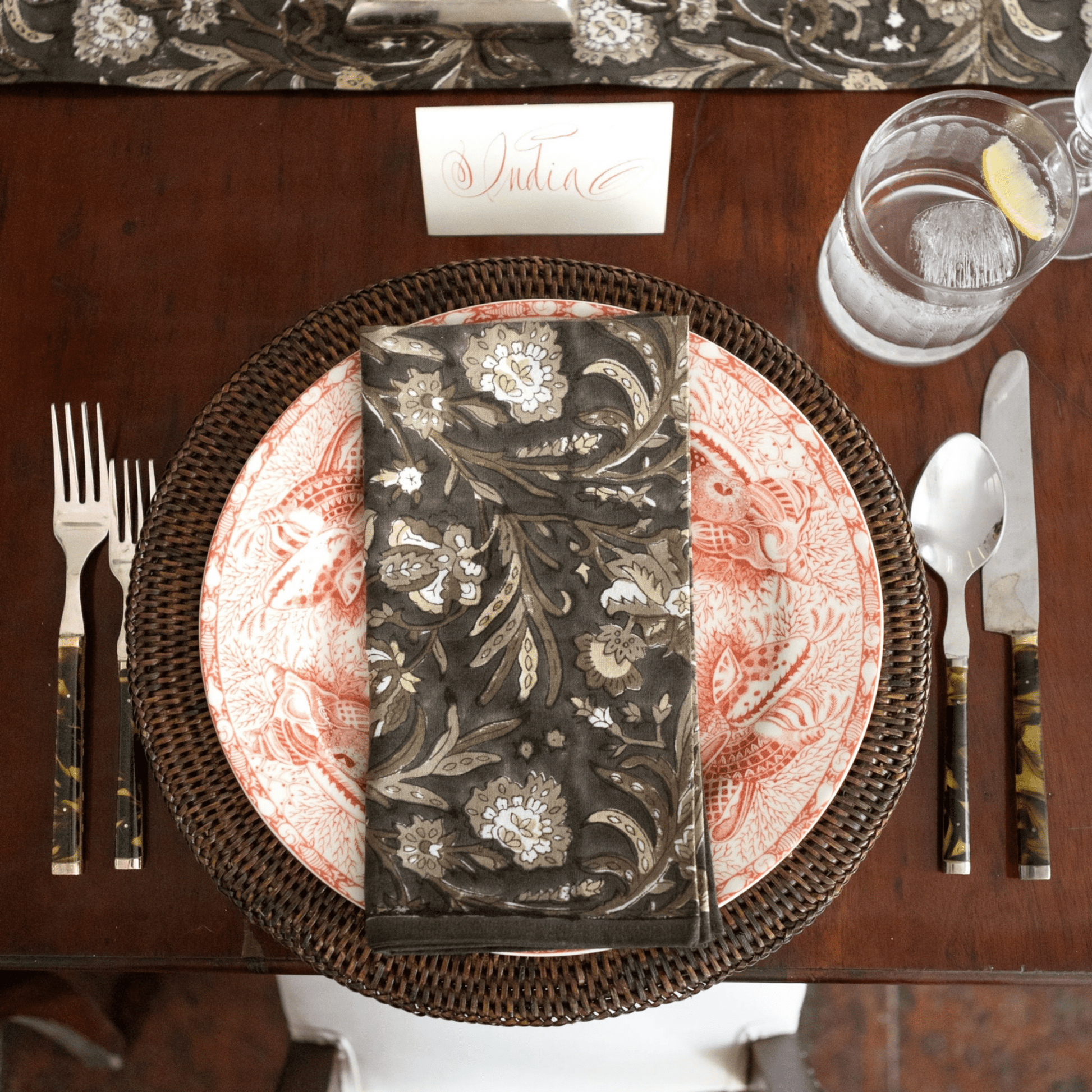 India Hicks Home Wildcard Napkins - Set of 4 - Hosted by Kelly Gaudreau