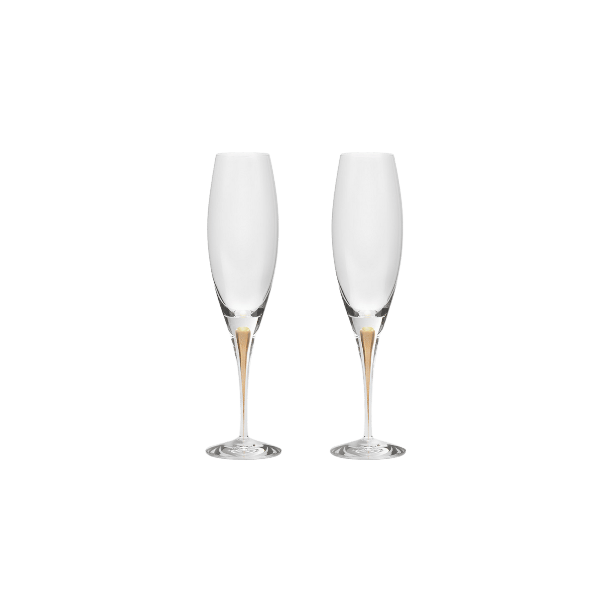 Intermezzo Gold Champagne Set of 2 - Hosted by Kelly Gaudreau
