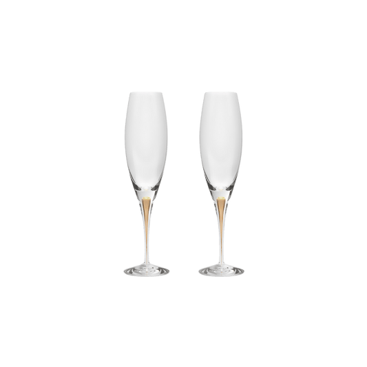 Intermezzo Gold Champagne Set of 2 - Hosted by Kelly Gaudreau
