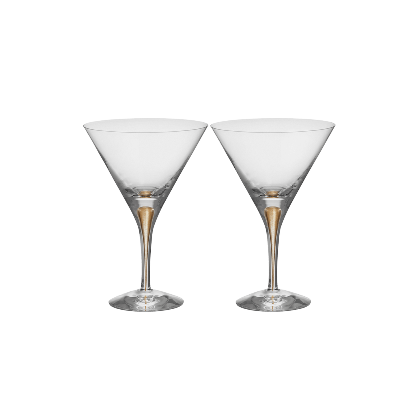 Intermezzo Gold Martini Set of 2 - Hosted by Kelly Gaudreau