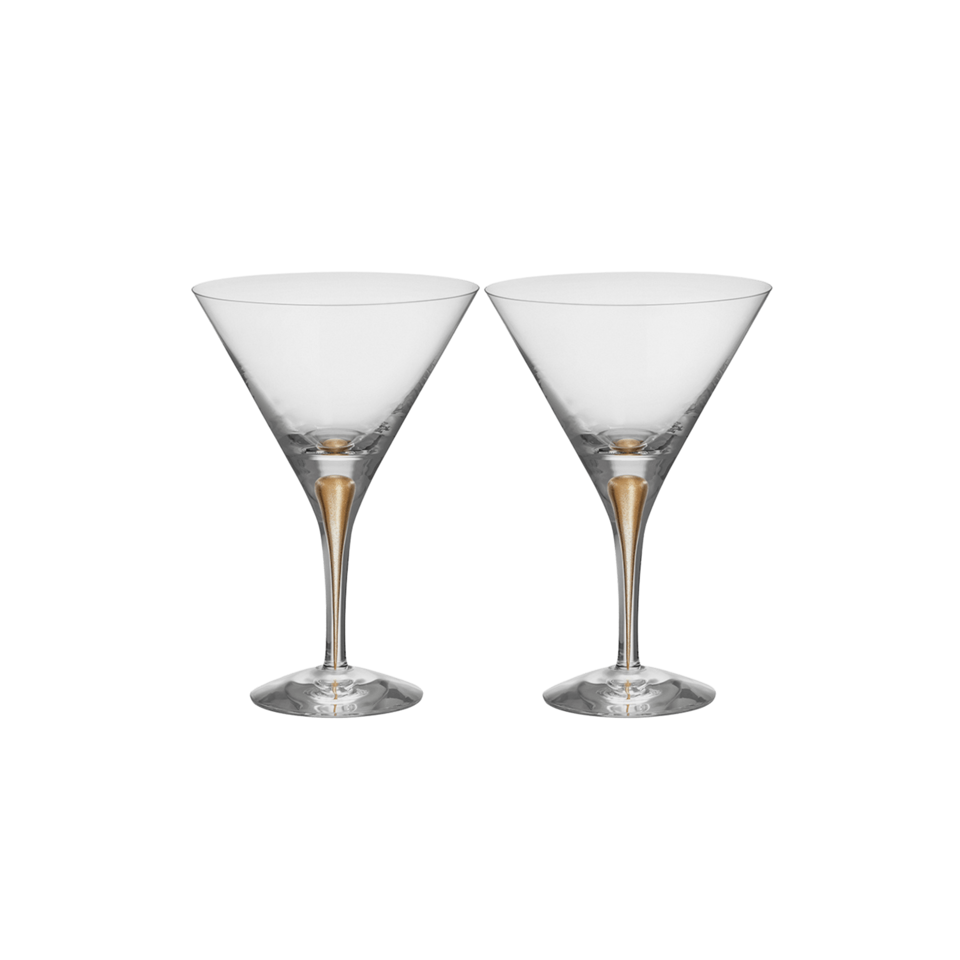 Intermezzo Gold Martini Set of 2 - Hosted by Kelly Gaudreau