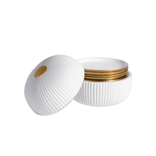 Ionic Box + Plates Set of 4 - Hosted by Kelly Gaudreau