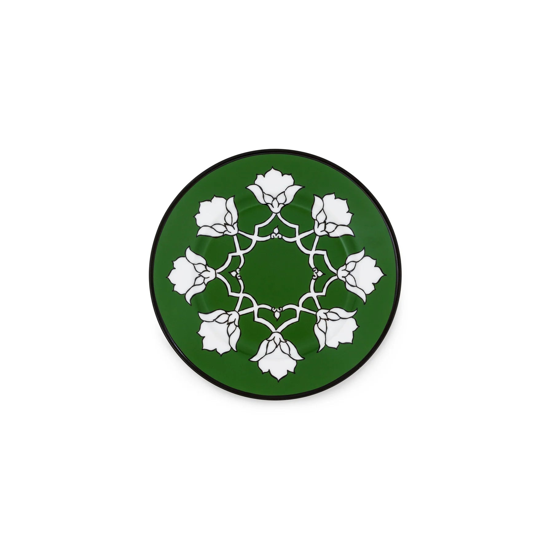 Jaipur Bread and Butter Plate in Green - Hosted by Kelly Gaudreau