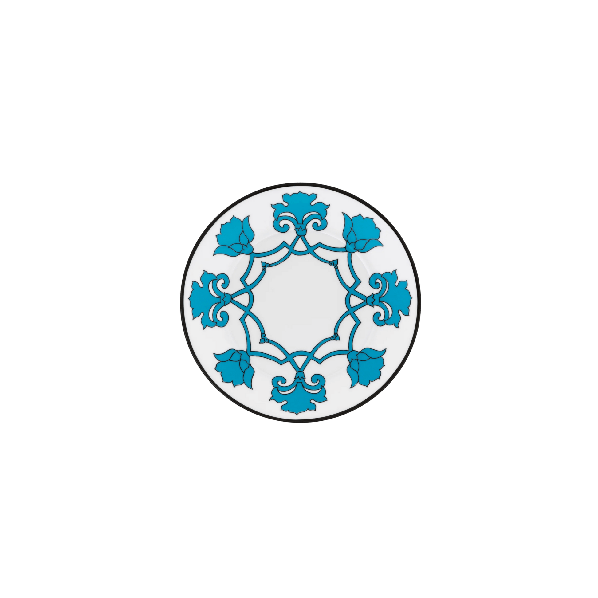 Jaipur Dessert Plate in Blue - Hosted by Kelly Gaudreau