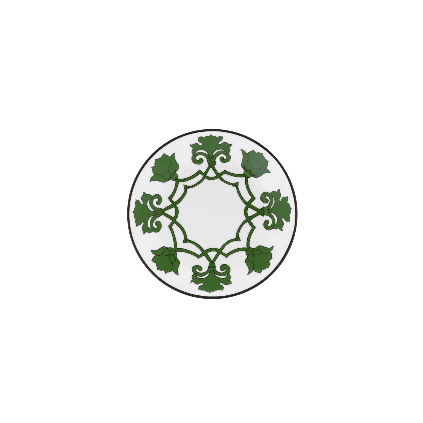 Jaipur Dessert Plate in Green - Hosted by Kelly Gaudreau