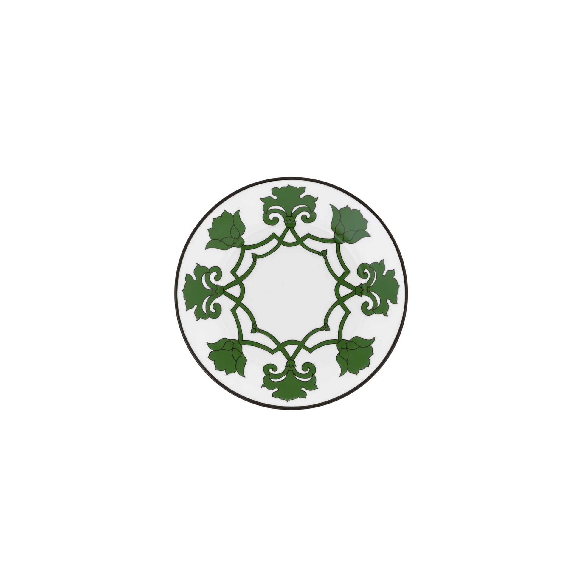 Jaipur Dessert Plate in Green - Hosted by Kelly Gaudreau