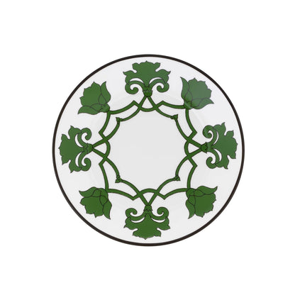 Jaipur Dessert Plate in Green - Hosted by Kelly Gaudreau