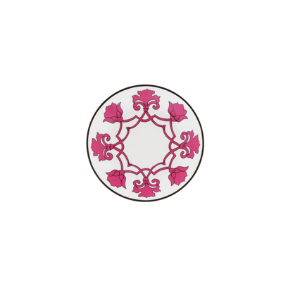 Jaipur Dessert Plate in Pink - Hosted by Kelly Gaudreau