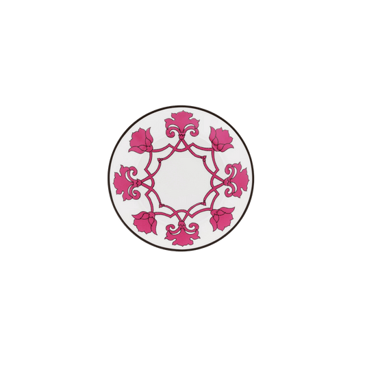 Jaipur Dessert Plate in Pink - Hosted by Kelly Gaudreau