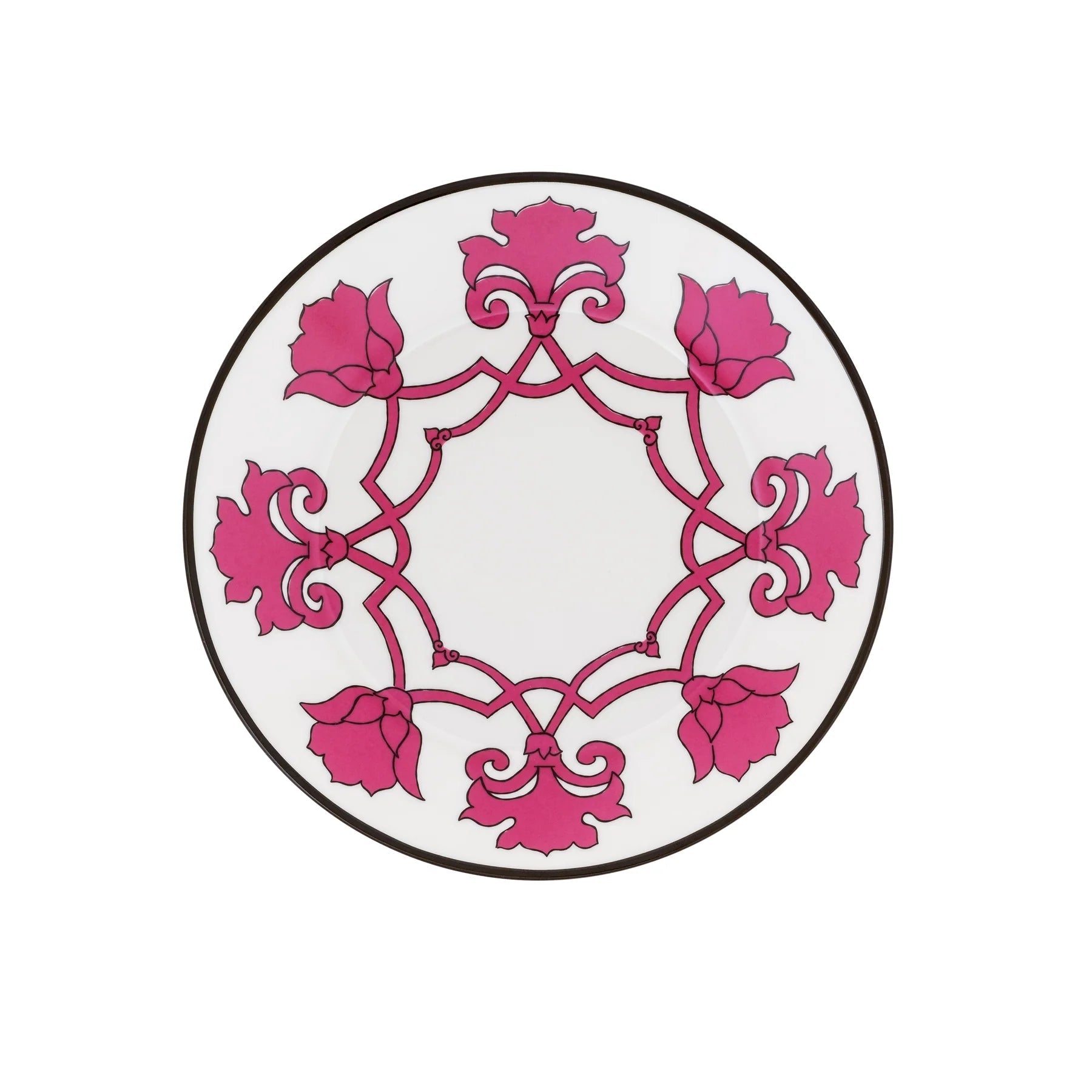 Jaipur Dessert Plate in Pink - Hosted by Kelly Gaudreau
